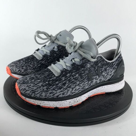 Under Armour Charged Bandit 3 Black/Gray Running Shoes 3020120-100 Women’s Size - Picture 1 of 12